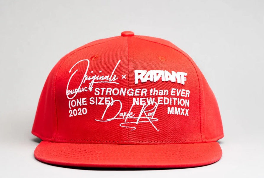 RED INTENSE SNAPBACK